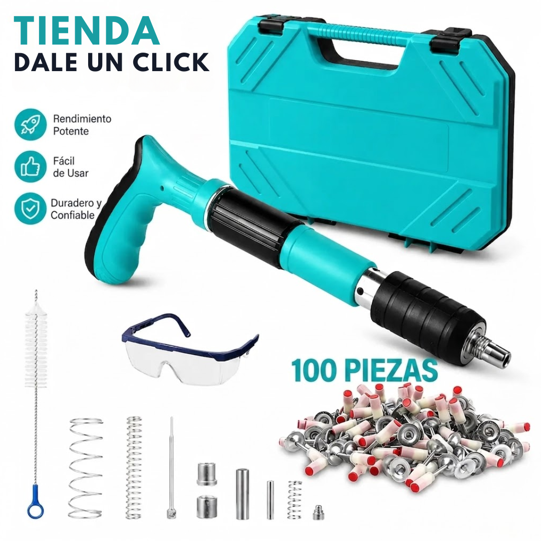 Clavadora TurboFix™ + Paquete de Clavos de Regalo